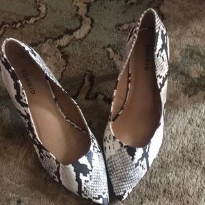 Snake skin heels